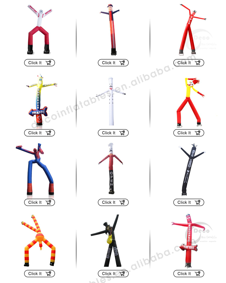 Air Dancers Inflatable Tube Man Sky Dancer with Blower Dancing Walker Wind Flying with Double Legs插图2