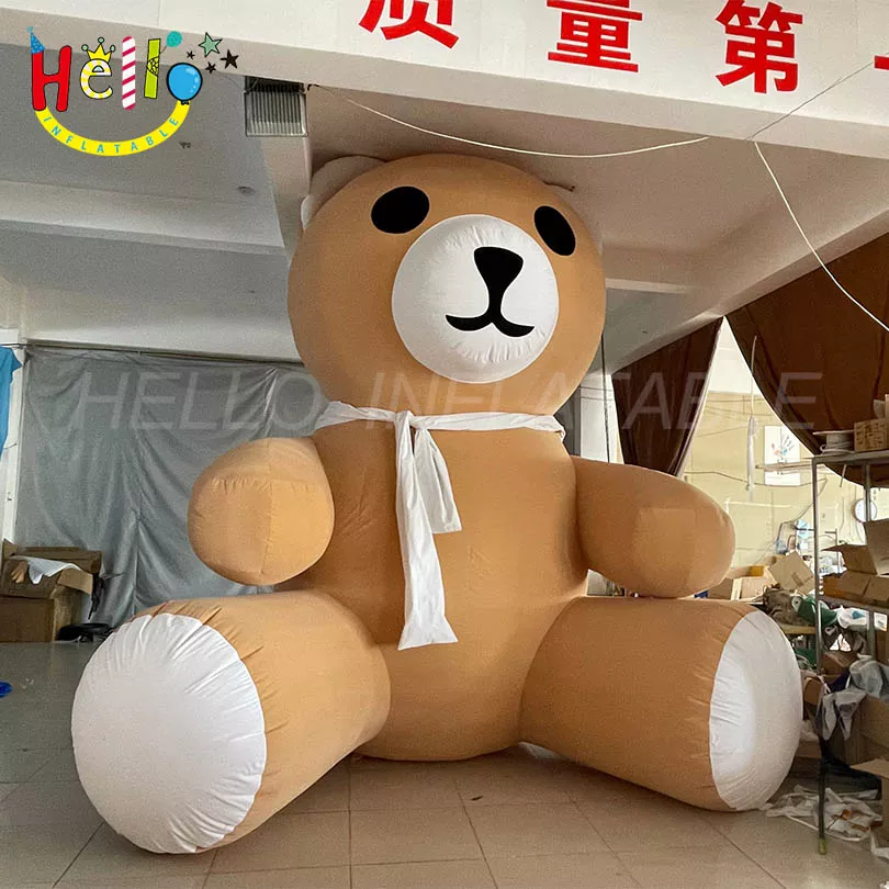 outdoor Giant Inflatable Christmas Decorations Giant Bear inflatable插图