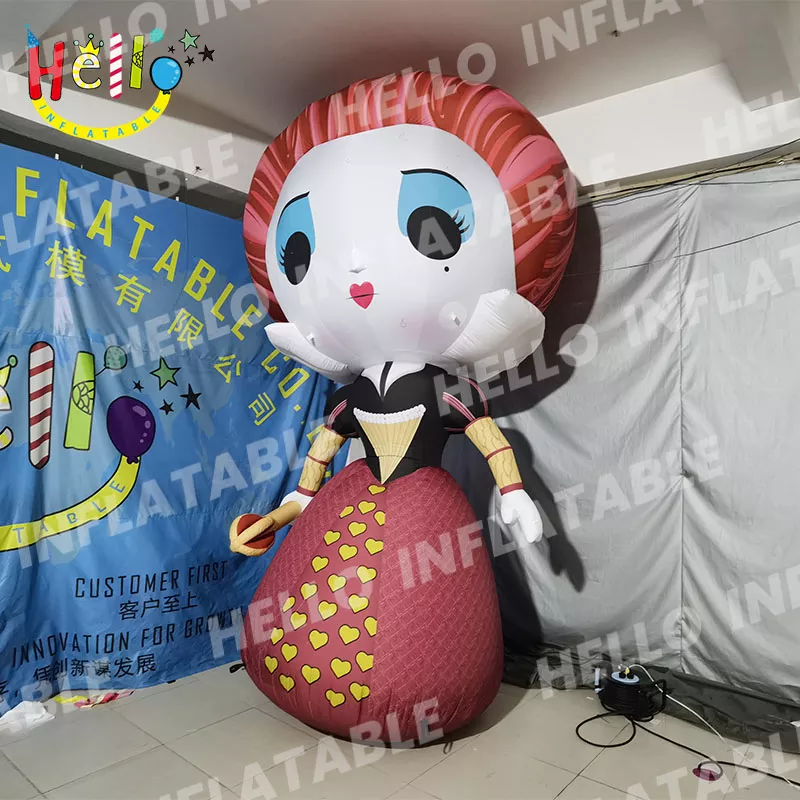 High Quality Inflatable Girl Huge Inflatable Woman Model Balloon For Display插图