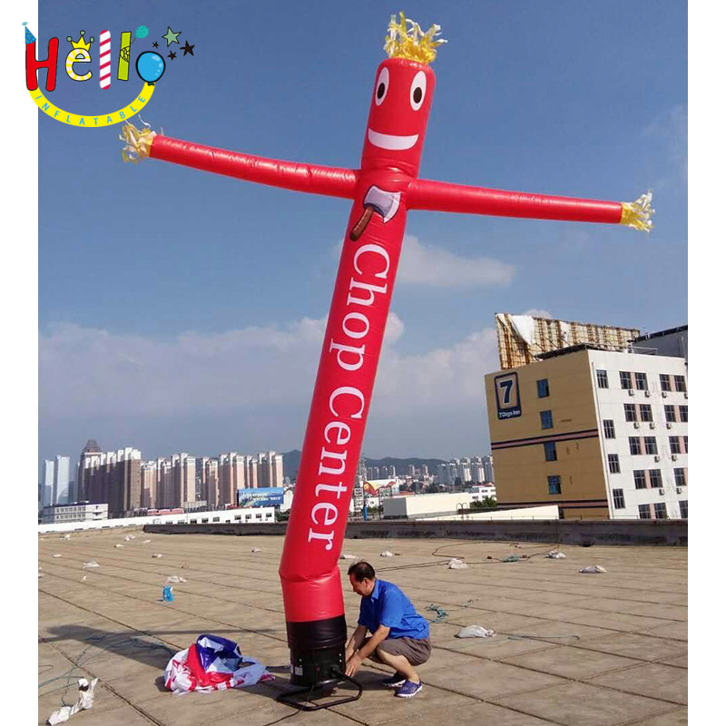 Custom advertising dummy air tube man outdoor sports inflatable clown advertising inflatable sky dancer插图