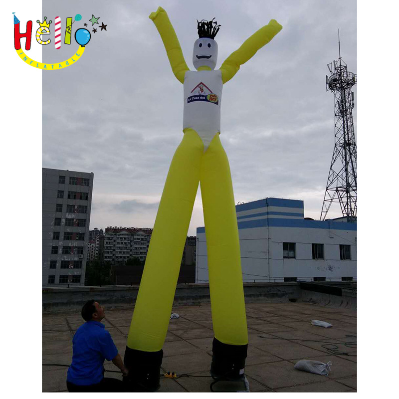 Custom Logo Advertising Inflatable Sky Dancer Balloons Wacky Waving Man Inflatable Air Dancer插图