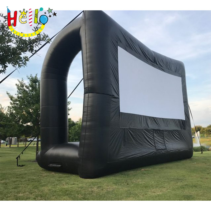 High clear movie screen inflatable screens price inflatable rear projection screen插图