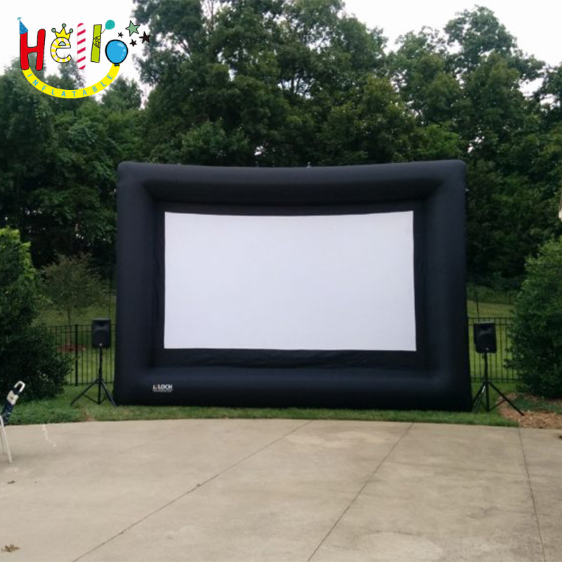 Inflatable movie screen wholesale inflatable rear projection screen cinema inflatable screen for sale插图