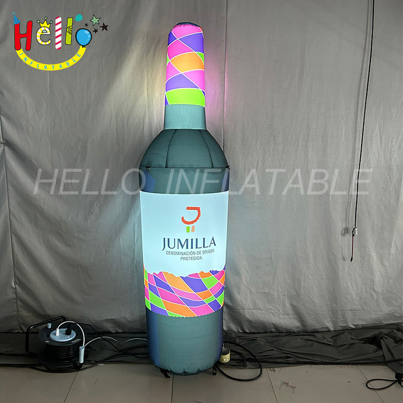 outdoor inflatable wine bottle for advertising custom inflatable beer bottle inflatable giant champagne bottle model for sale插图