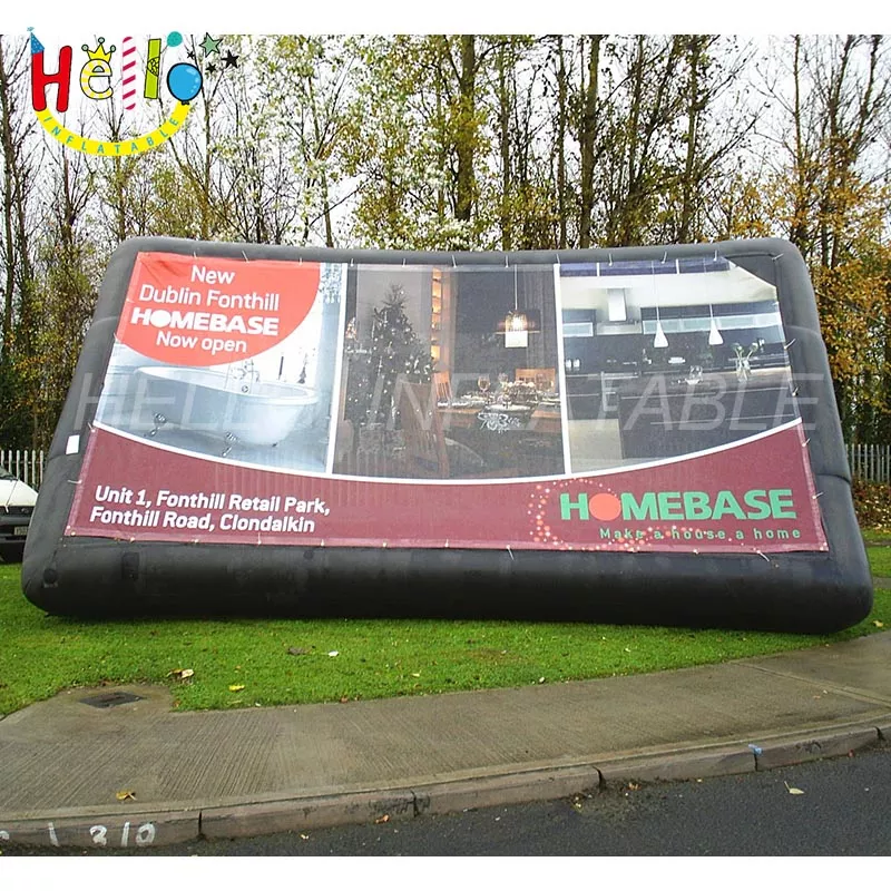 factory sale huge inflatable billboard with removable advertising inflatable sign ground balloon插图