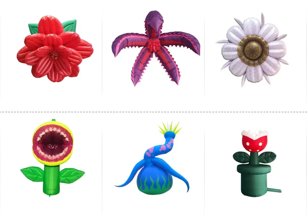 Inflatable plants inflatable flower inflatable tube flower插图2