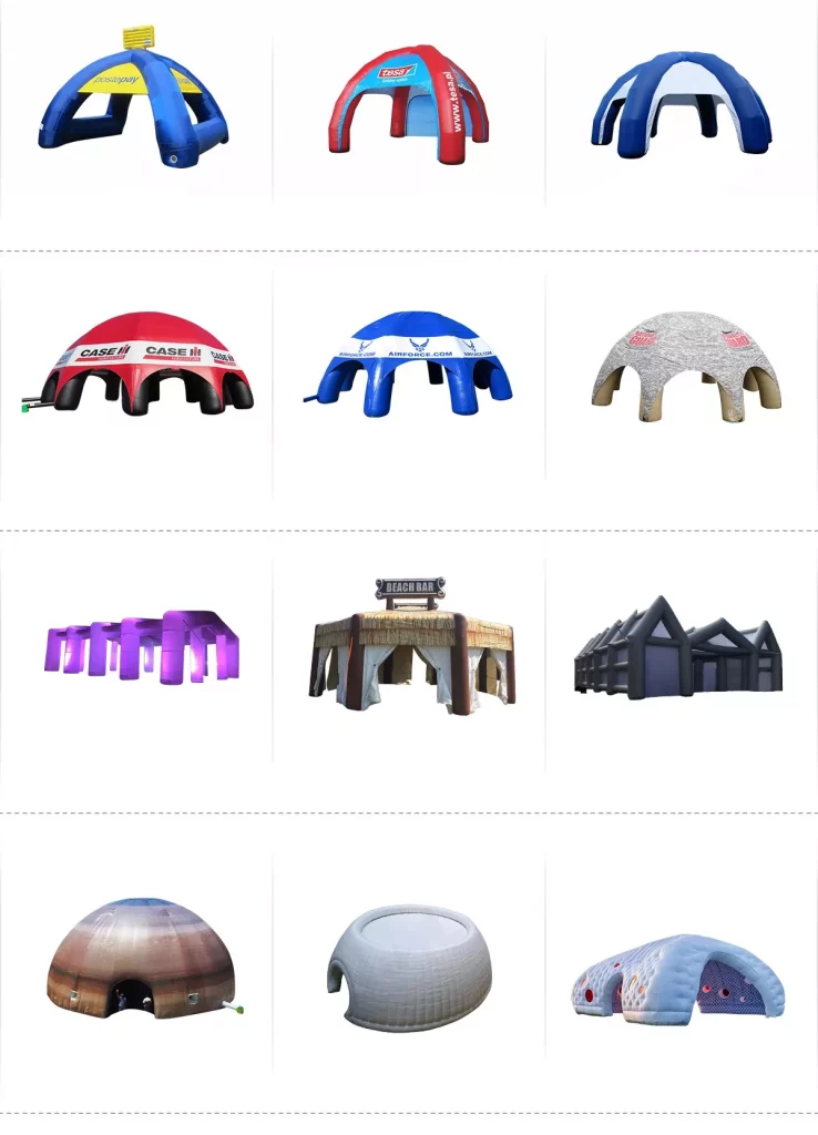 Inflatable garage inflatable tents dust-proof car cover portable PVC transparent tent customize size插图1