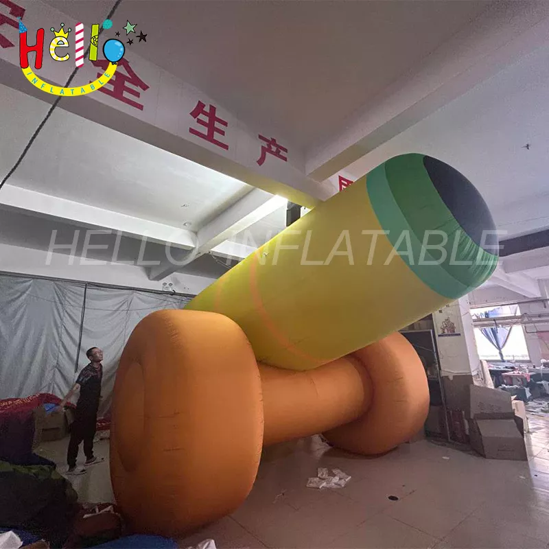 advertising Inflatable cannon cartoon inflatable cannon decoration inflatable military插图
