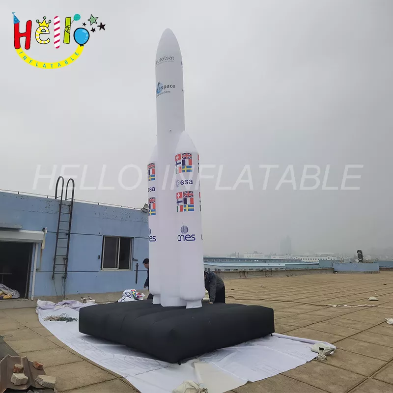 Giant Inflatables Space Shuttle Advertising Custom Inflatable Big Inflatable Rocket插图