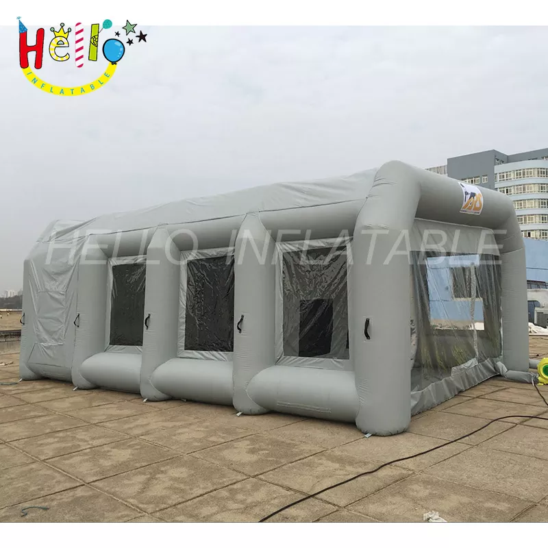Inflatable garage inflatable tents dust-proof car cover portable PVC transparent tent customize size插图