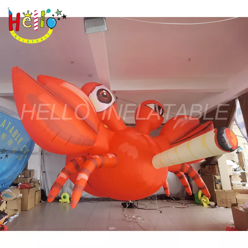 funny Inflatable marine animals inflatable crab inflatable mascot inflatable crayfish插图