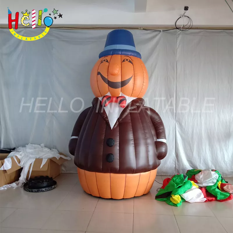 adverting Halloween inflatable decoration walking inflatable pumpkin costume for halloween  event decoration插图