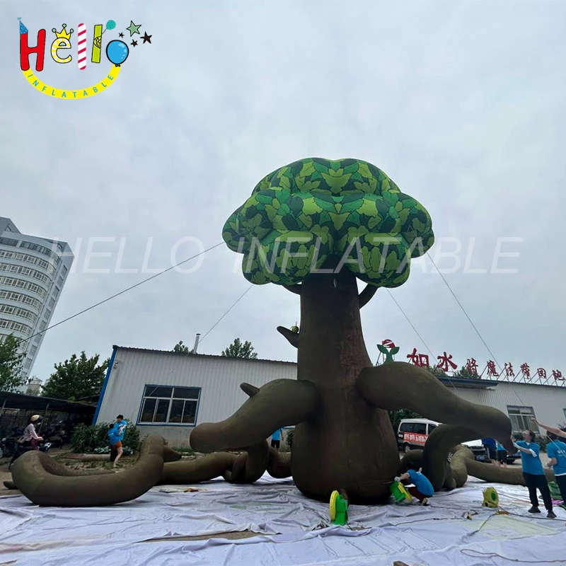 Adverting Inflatable long tree roots blow up tree inflatable Pines Inflatable tree god插图