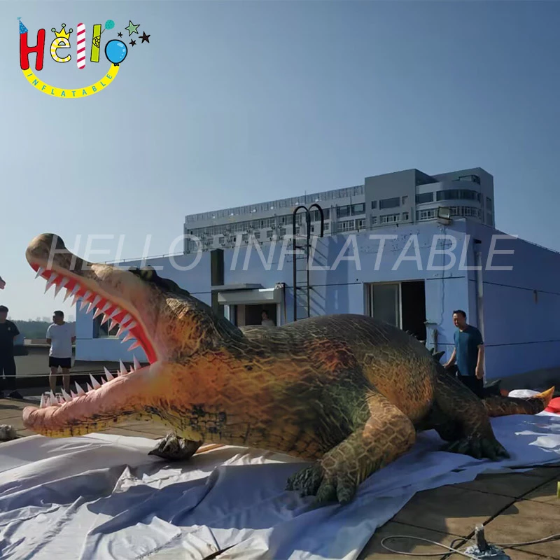 advertising Inflatable Crocodile Inflatable Alligator Customized Inflatable Animals插图