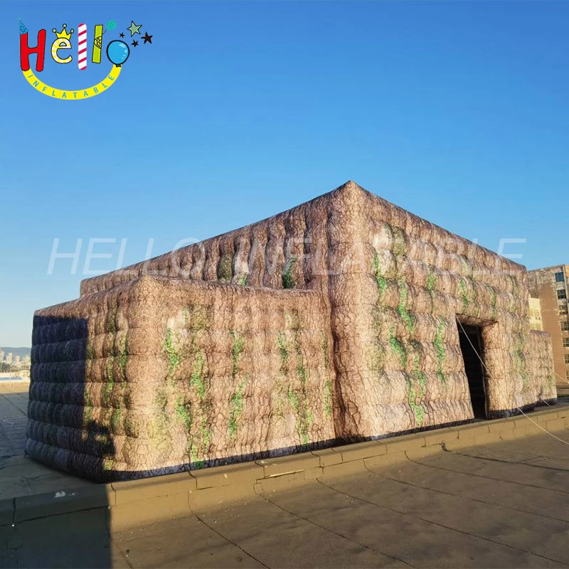 custom advertising Inflatable Party Tent Inflatable Nightclub Tent Inflatable Camouflage Tent blow up tent插图