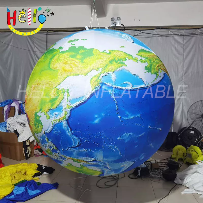 inflatable planet inflatable earth hangable inflatable moon inflatable balloon插图