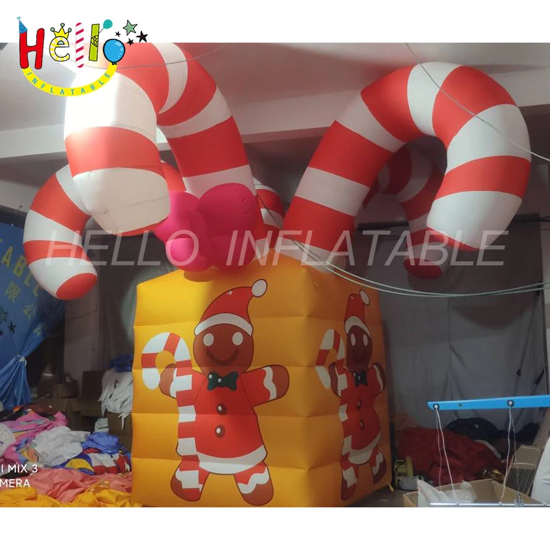 Christmas inflatable decoration Inflatable Christmas Candy inflatable Christmas gift插图