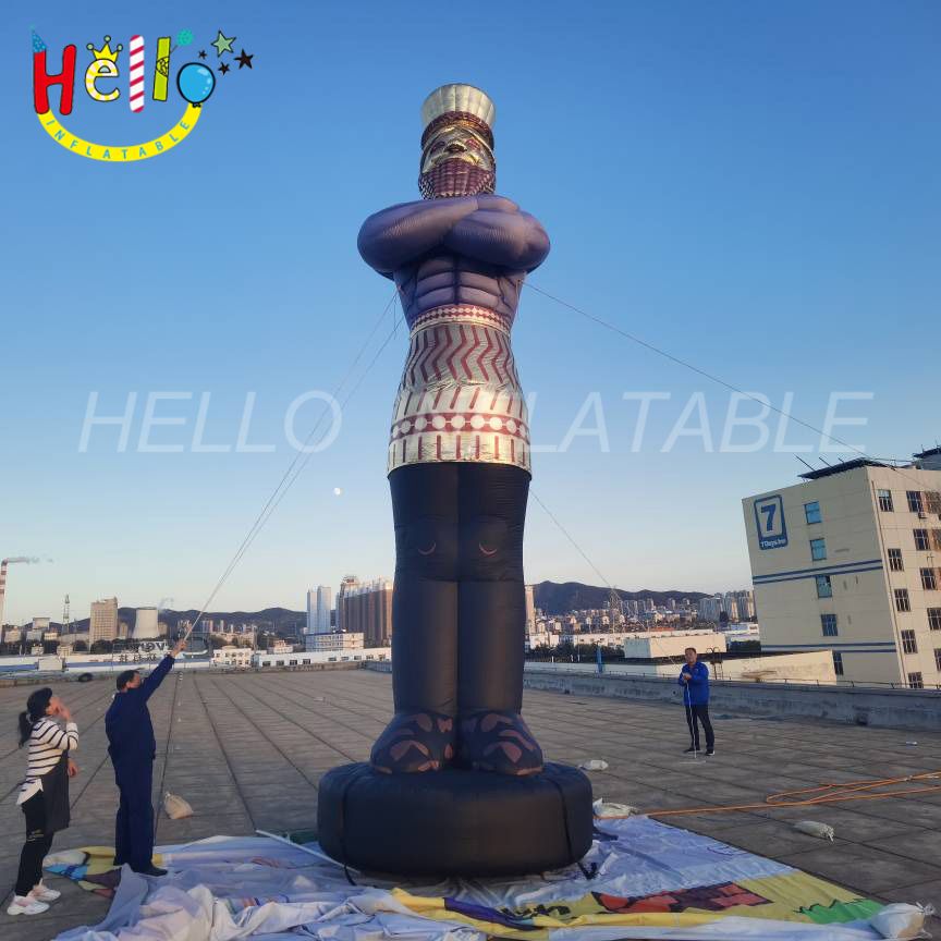 The Hot Selling Inflatable Character Model High Quality Inflatable Pharaonic Guard for Outdoor Decorations 