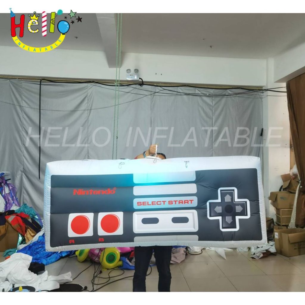 LED Inflatable Gamer Controllers Boy Birthday Party Gift Decoration Inflatable Gamepad插图