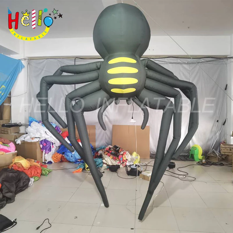 advertising Halloween Giant Hanging Inflatable Spider Balloon blow up spider for outdoor party插图