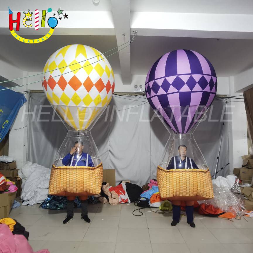 Hot Sale Stage Inflatable Performance Costume Inflatable hot air balloon Costume插图
