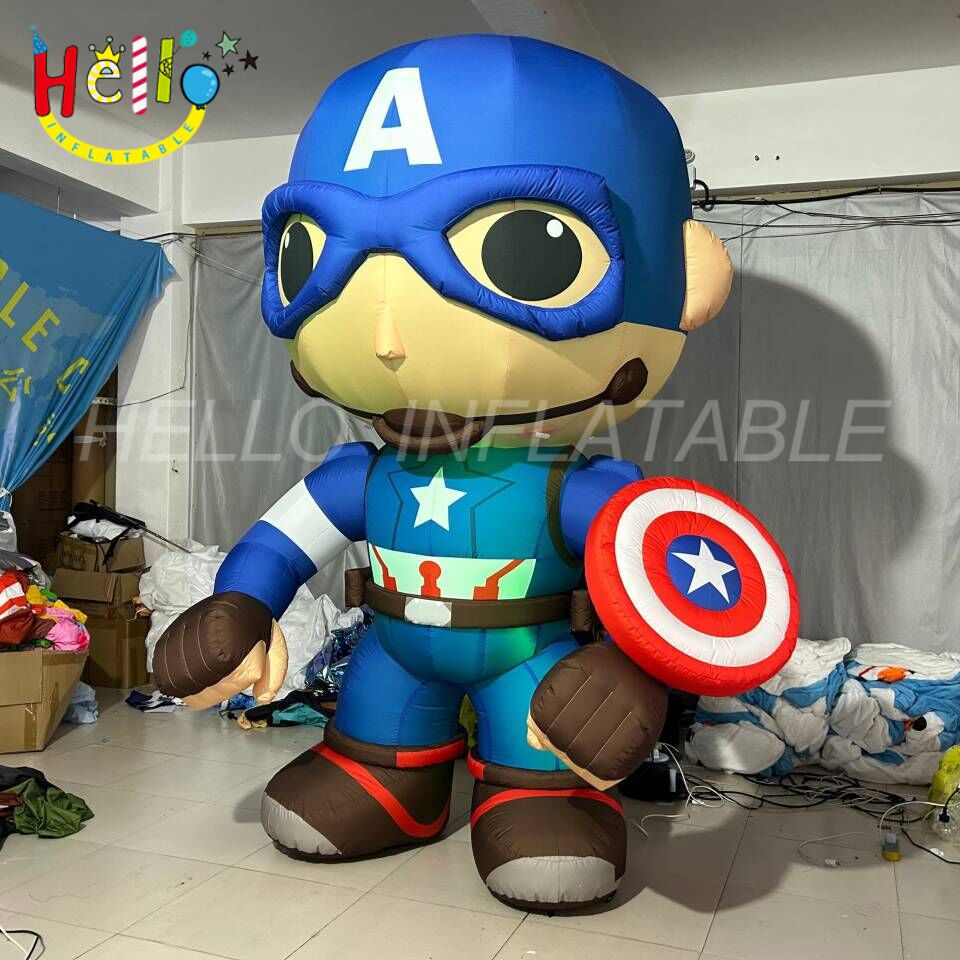LED Boys Birthday Party Gift Children Birthday Party Decoration Inflatable Cartoon Charater插图