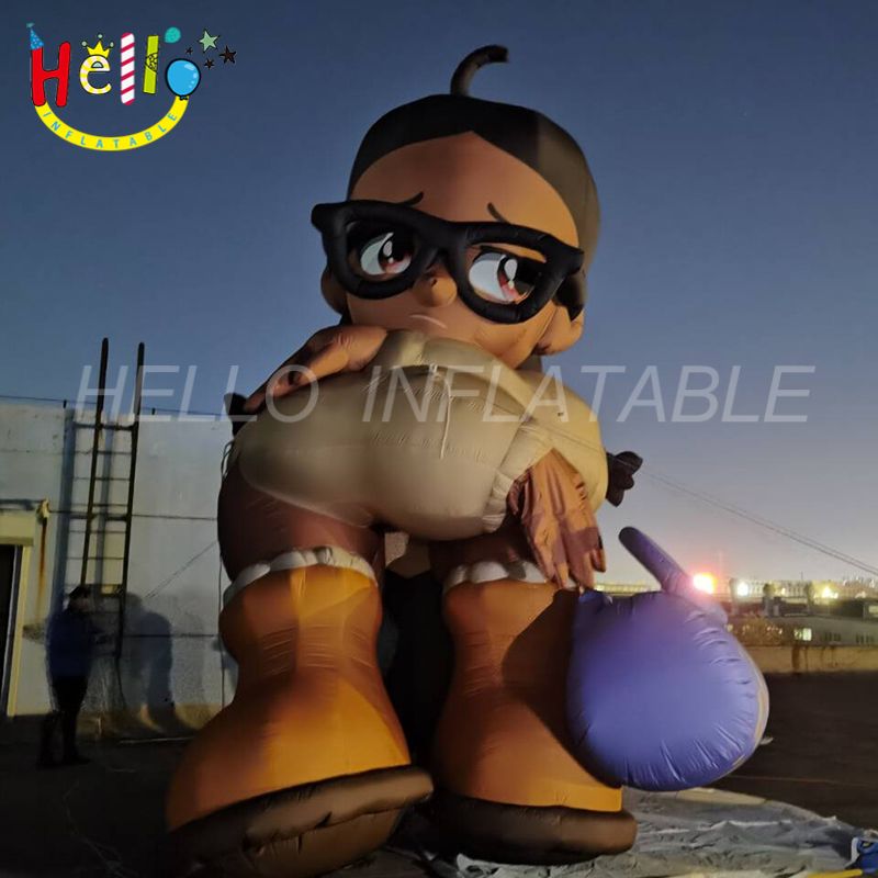 Hot Sale Inflatable Cartoon Charater Model Inflatable Handbag Girl Inflatable Cartoon Girl插图