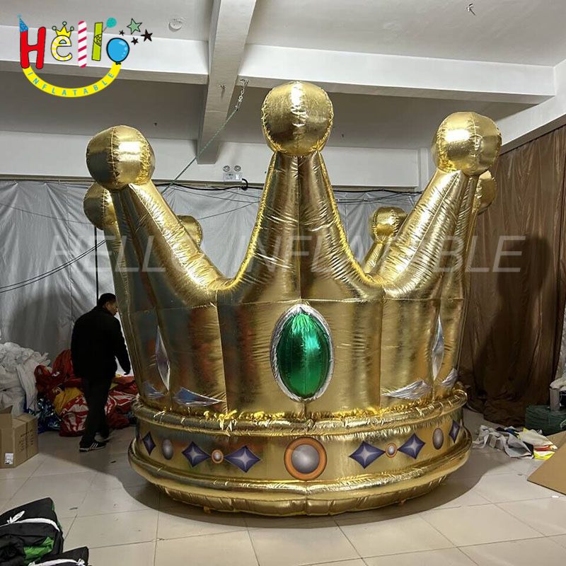 Hot Sale Event Decoration Birthday Party Decoration Beautiful Inflatable Crown插图