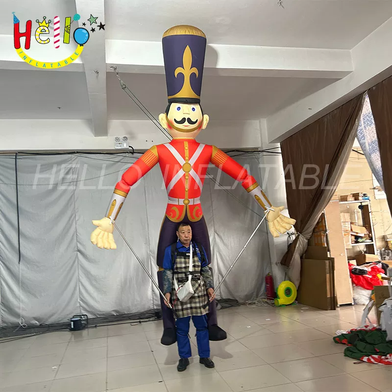 Inflatable puppet costumes outdoor carnival parade walking inflatable ...