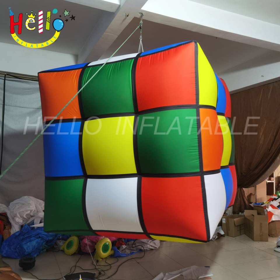 Inflatable Rubik Cube-Hello Inflatables