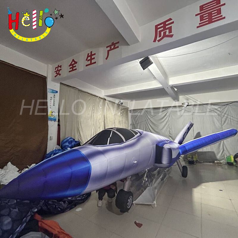 Customized Giant Advertising Decoration Inflatable Plane Model ...