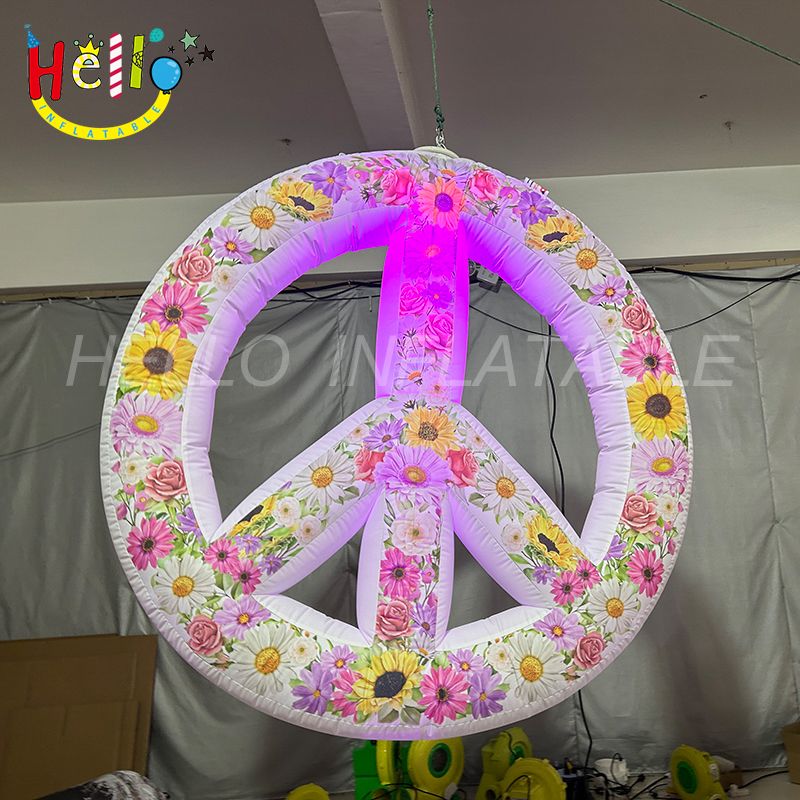 Inflatable Peace Sign-Hello Inflatables