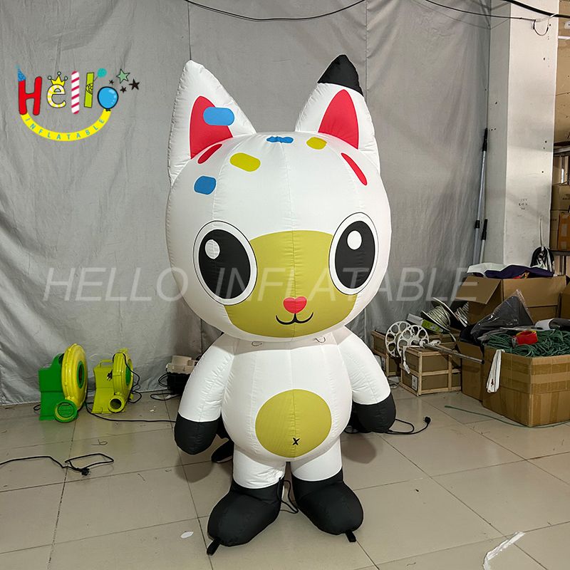 Inflatable Cat Mascot - Hello Inflatables