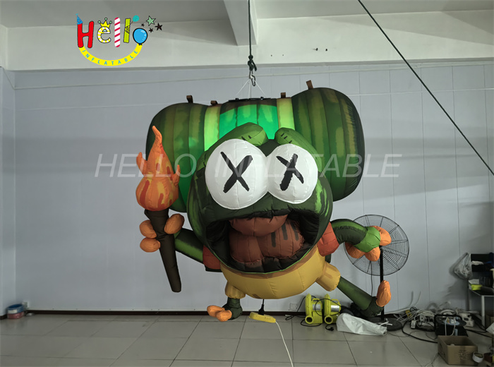 inflatable cartoon