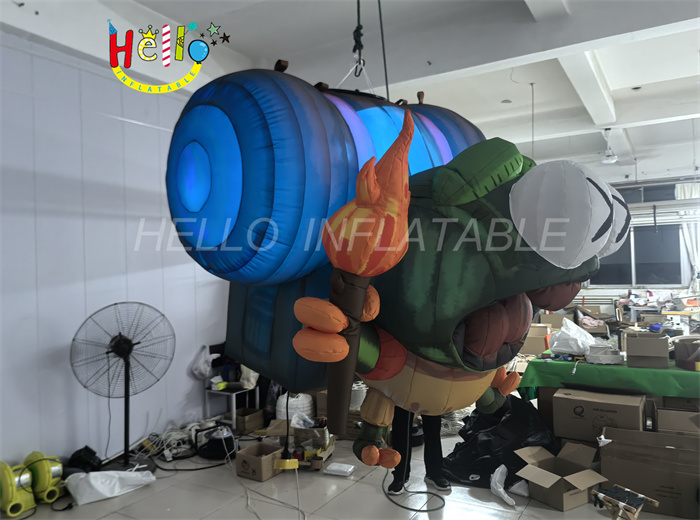 inflatable cartoon