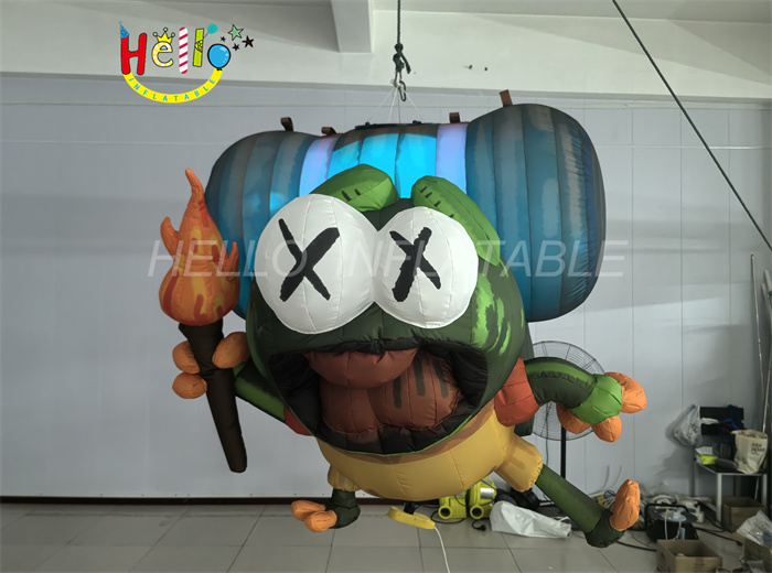 inflatable cartoon