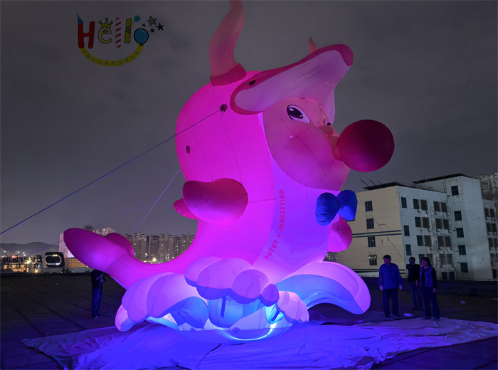 inflatable cartoon