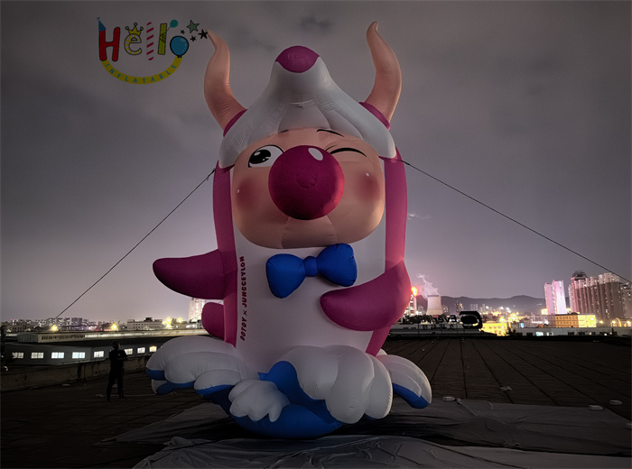 inflatable cartoon