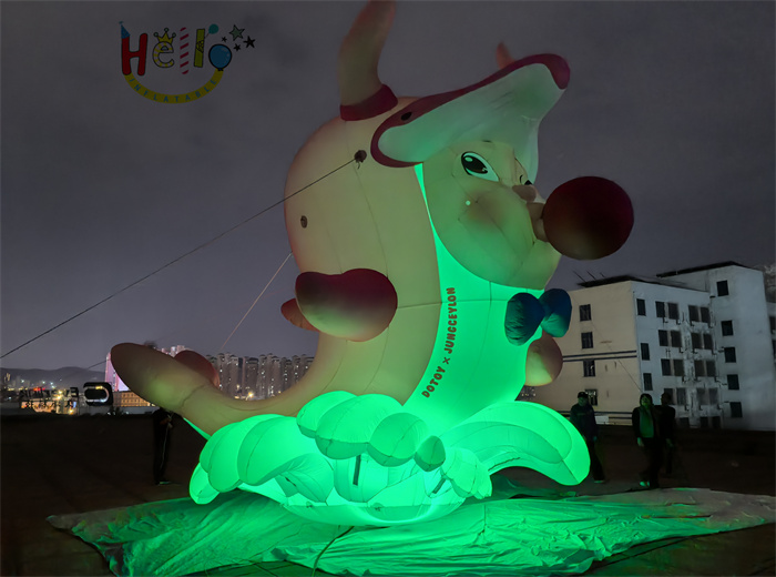 inflatable cartoon